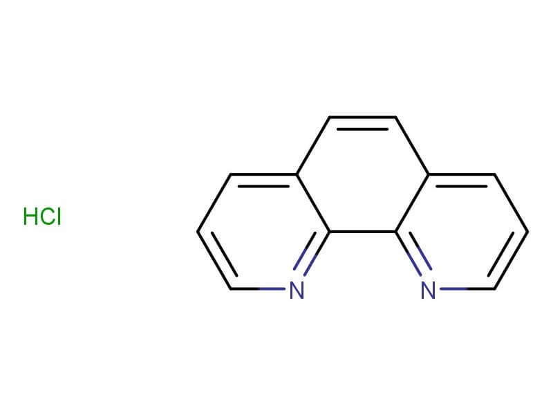 Chemical structure of 1,10 PHENANTHROLINE HCL AR 99.5%-25GM